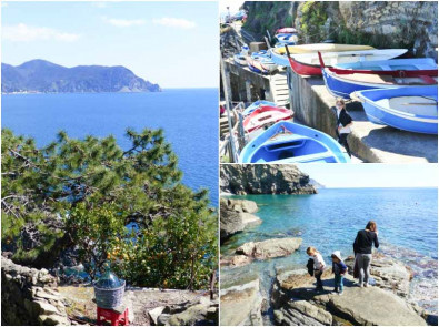 Cinque terre en italie